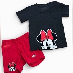 Adidas Disney Minnie Mouse Kids Set - Black and Red